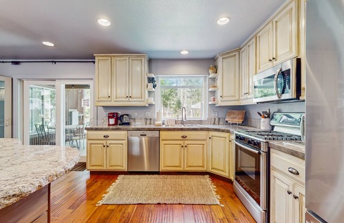 North Upper Truckee House | Luxe Custom Home with Waterfalls, Ponds, Indoor Pool - dog friendly