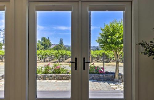 Rutherford House | Luxe Wine Country Getaway with Vineyard Views