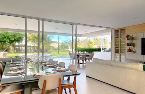 Porto de Galinhas House | Luxo pé na areia com piscina e jacuzzi - 6 suítes