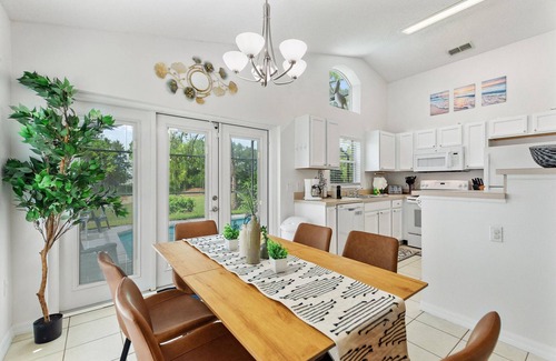 Haines City House | Luxurious 3BR/2BA: Private heated pool , Golf views , Near Disney & Legoland