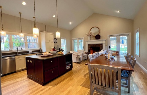 Woodstock House | Luxurious 5-BR home in peaceful 3+-acre setting with heated, salt-water pool!
