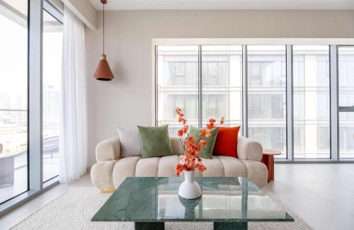 Al Safa Apartment | Luxury 3BR & Maid - Canal View - Near Downtown