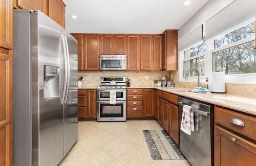 Cape Saint Claire House | Luxury Annapolis Oasis: Hot Tub, Fire Pit, Fully Fenced, Pet Friendly