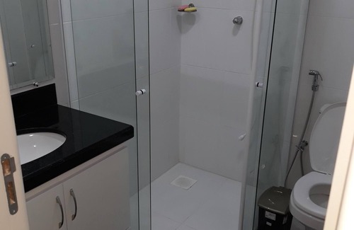 Muquicaba Apartment | LUXURY apartment at 50m from the sea! (Air and Wifi) - Morro Guarapari Beach