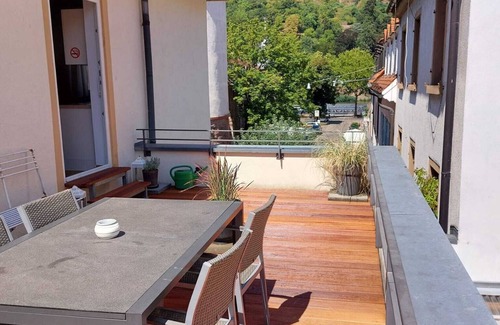 Heidelberg City Centre Apartment | Luxury apartment with a sunny terrace in the old town