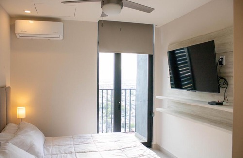 Monterrey Apartment | Luxury aprt in walking Fundidora, free parking