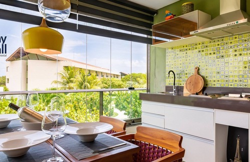 Praia dos Carneiros Condo | Luxury Apt-Gourmet Balcony-Pool and Gym-SH057