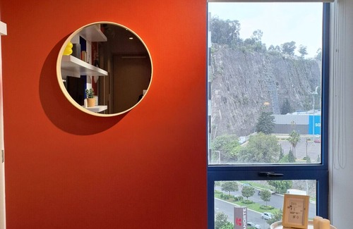 Lomas de Santa Fe Apartment | Luxury Bauhaus Nest (Pool/Gym/Park/Restaurant)