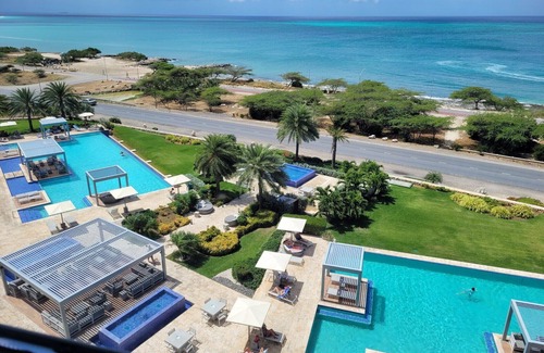Noord Condo | Luxury Condo, Amazing Views on 5th floor , Eagle/Palm Beach🏝️