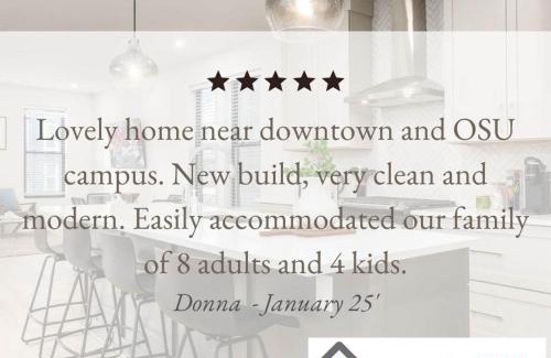 Near East Columbus Apartment | Luxury Escape 4BR 3 bath Oasis in Historic Old Town