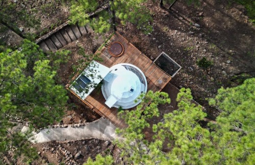 Comayagua Apartment | Luxury Geodesic Eco Dome in Nature: Exclusive Glamping in Tiny Pines Sky Dome