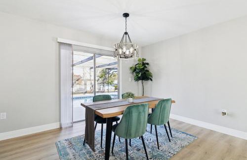 Spring Hill House | Luxury getaway, relax, and recharge! Tropical Florida Getaway Heated Pool Extra Fee