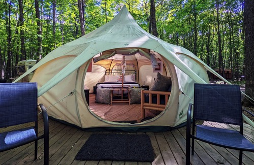 Phelps Apartment | Luxury Glamping w/Resort Access Included, Site 2