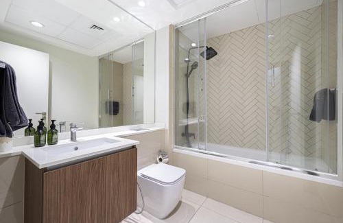 Sharjah Apartment | Luxury Huge 1BR apartment With Private Garden in Uptown Al Zahia