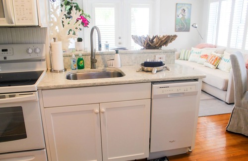 Pass-a-Grille House | Luxury Key West Style Guest House on Historic Pass-A-Grille Beach Pool BBQ