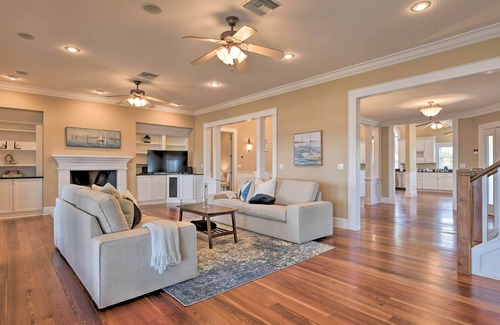 Candler House | Luxury Lake Weir Beach Retreat w/ Private Dock!