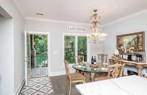 Sunset House | Luxury Lakefront Home on Beautiful Lake Keowee - Private Dock Hot Tub & Fire Pit