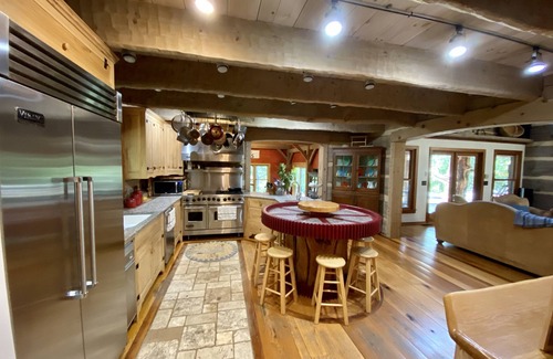 Dandridge House | Luxury Log Home. Douglas Lake Estate. 40 acres with only 2 homes.