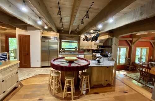 Dandridge House | Luxury Log Home. Douglas Lake Estate. 40 acres with only 2 homes.