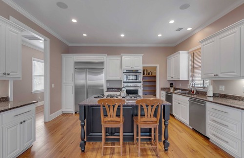 Isle of Palms House | Luxury, Oceanview Beach Home w/Private Pool & Outdoor Kitchen, Hot Tub, Rooftop Deck, & Elevator!