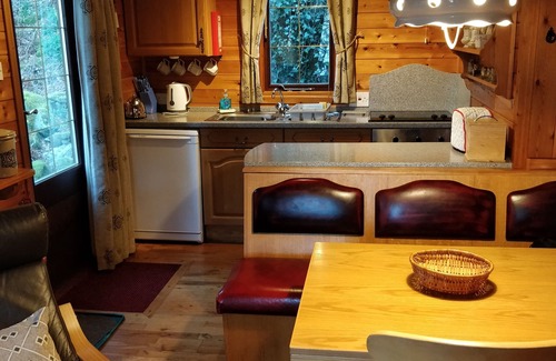 Skelwith Bridge Cabin | Luxury pine log cabin positioned within the mountains of the Lake District