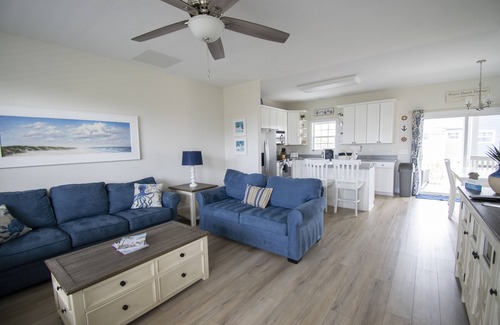 Cherry Grove Beach House | Luxury Rental W/Private Pool Steps from the Beach