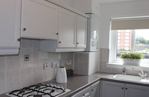 Ayr Apartment | Luxury Riverside Retreat with Sunny Balcony