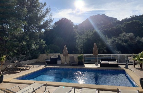 Provensals Villa | Luxury villa Felizidad. Private pool, 5 bedrooms, 4 bathrooms. and sea view. Font de Sa Cala.