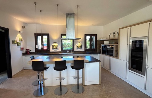 Cala Murada Villa | Luxury villa with panoramic sea views for 12 people, large pool, BBQ house