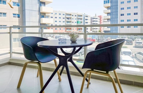 Abu Dhabi Apartment | Luxxury 1BR Escape | Pool, Gym, Parking | Al Reef