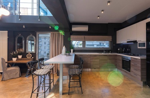 Kerameikos Apartment | Ma Maison N°5 Penthouse,Private Heated Pool,Acropolis view Downtown Loft,300Mbps