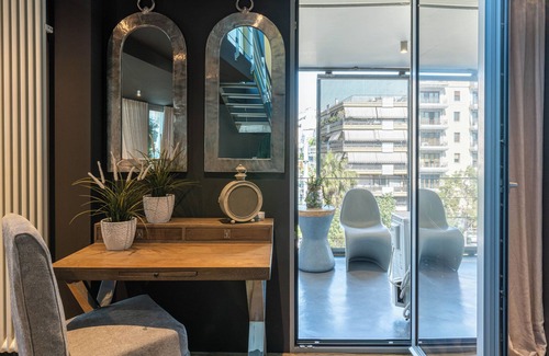 Kerameikos Apartment | Ma Maison N°5 Penthouse,Private Heated Pool,Acropolis view Downtown Loft,300Mbps