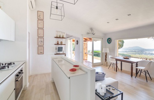 Campulongu House | Magnificent villa with breathtaking sea view, panoramic swimming pool, garden and WI-FI