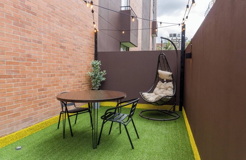 Chico Norte Apartment | Magnificent Loft in 93 Park w/BBq & terrace