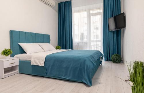 Khreshchatyy Yar Apartment | Maidan Khreschatyk 4 street Blue