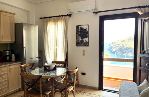 Andros Town House | Maisonette with unlimited sea view and private pool