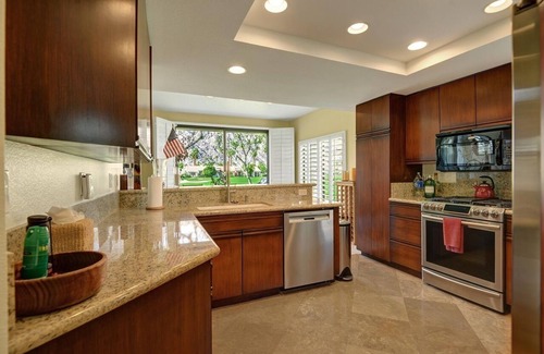 La Quinta Condo | ❤️Majestic Mountains & Tranquil Golf Views❤️Pool✦Spa✦BBQ✦King Beds✦Patios✦Dogs Ok✦