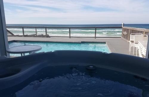 Biltmore Beach House | Making Waves - Huge Heated Beachfront Pool Hot Tub! Best In Pcb!