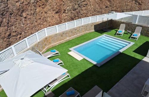 Mogan Villa | Malibú Mogán Secret Pool Villa - Piscina privada y climatizada - Exclusive Heated Pool