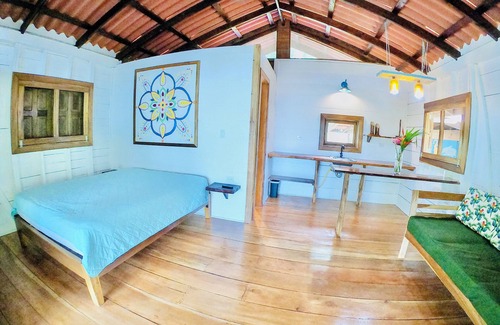 Isla Solarte Cabin | Mango EcoLodge located where the Caribbean Sea meets the tropical rainforest!