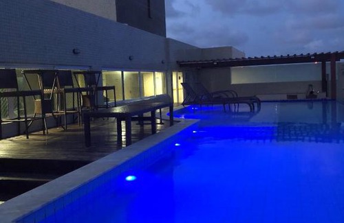 Cabedelo Apartment | Mar Bello Plaza com TV 50p e Netflix