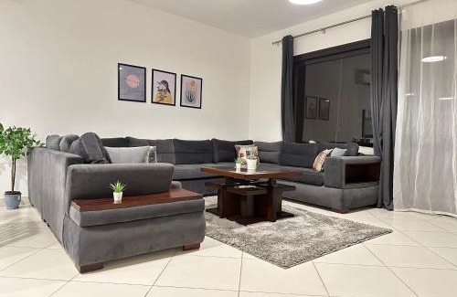 Sidi Abd El-Rahman Ski Chalet | Marassi Luxurious 2 bedrooms Direct Lagoon -Steps to the Beach ,El Alamein hotel& Marina