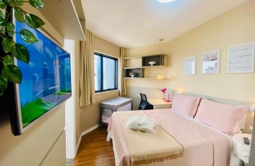 Caminho das Arvores Apartment | Maravilhoso! 2 suítes! Sua casa, no Salvador Prime! Wi-fi de 500 Mbps!