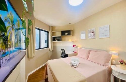 Caminho das Arvores Apartment | Maravilhoso! 2 suítes! Sua casa, no Salvador Prime! Wi-fi de 500 Mbps!