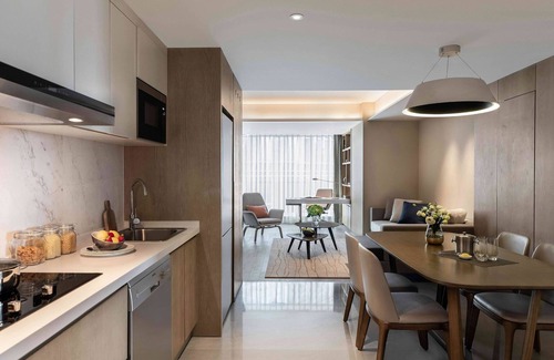 Jeifangbei Central Business District Hotel | Marriott Executive Apartments Chongqing