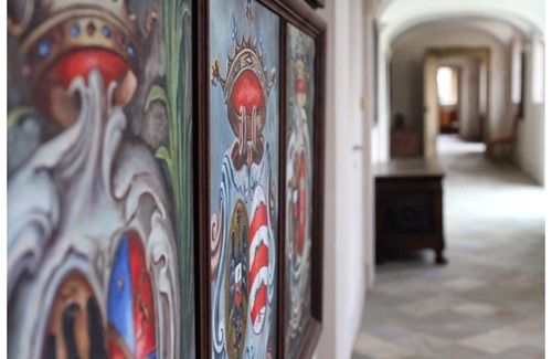 Madonna dell'Olmo Apartment | Master Bedroom in Luxury Villa - King's Room