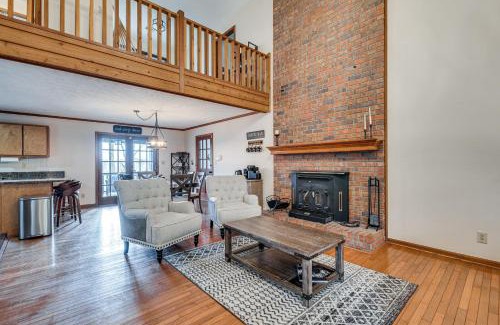 McDonough House | McDonough Escape with Private Hot Tub and Game Room!