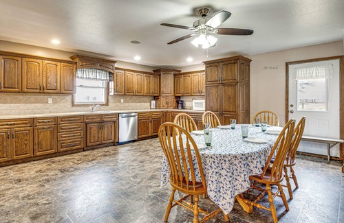 Odon House | ‘Meadow Edges’ w/Yard & Views in Odon