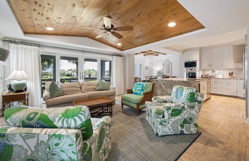 Debordieu Colony Villa | Memories Await, A Beautiful, Ocean View Villa featuring a wet bar, flat screens and wifi.