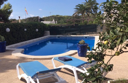 S'Algar House | Menorcan villa private pool sea view sleeps 8 200m from the sea